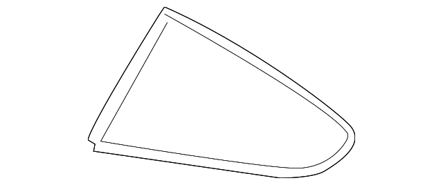 20859408 Деталь SIDE GLASS, RIGHT