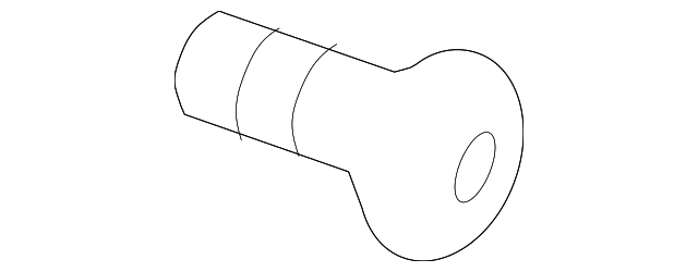 -W707957-S437M BUCKLE BOLT, RIGHT