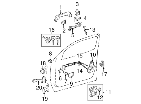 BODY/FRONT DOOR for 2012 Toyota Tundra #2