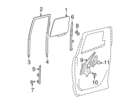 ELECTRICAL/FRONT DOOR for 2010 Toyota Tundra #2