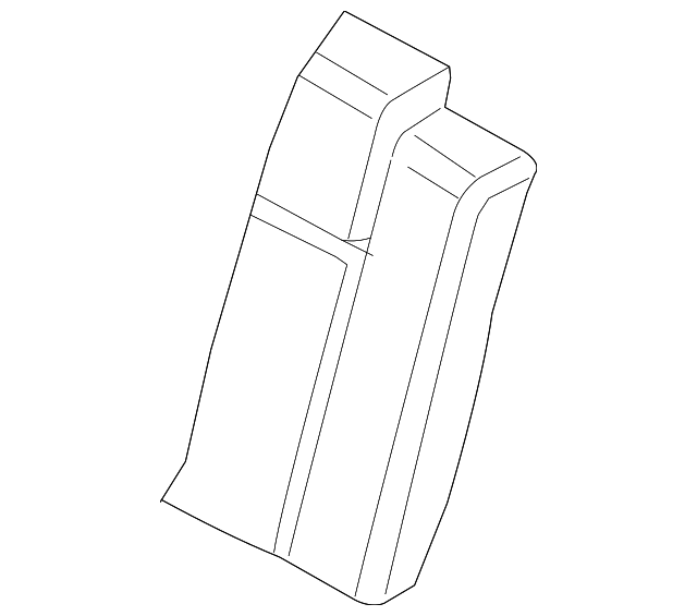 5R3Z-6366800-AA Деталь SEAT BACK PAD, RIGHT