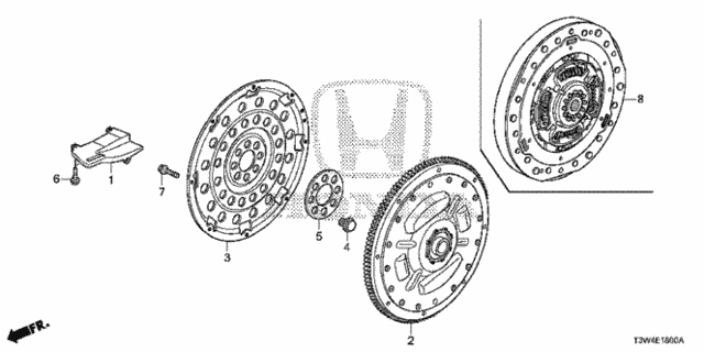 Flywheel for 2015 Honda Accord #0