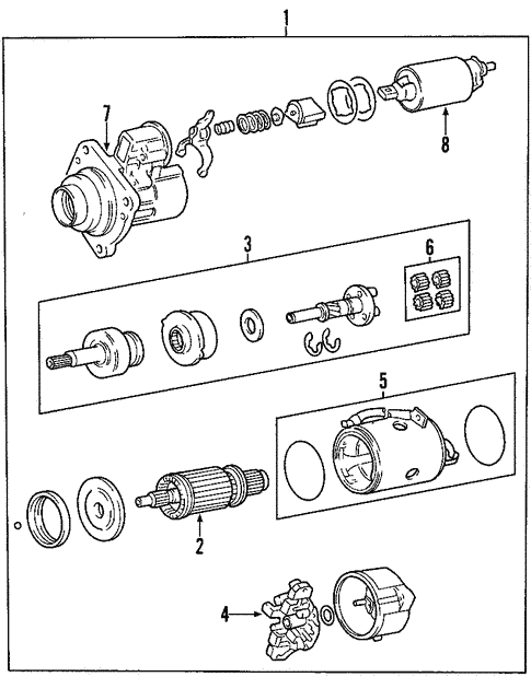 Electrical/Starter for 2005 Ford F-350 Super Duty #1