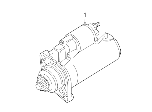 ELECTRICAL/STARTER for 2004 Toyota Matrix #1