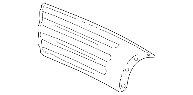 12365275 Деталь BODY SIDE MLDG, LEFT