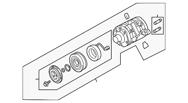 BR3Z-19703-B Деталь COMPRESSOR ASSY