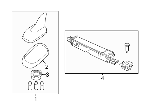Antenna & Radio for 2018 Volkswagen Jetta #0