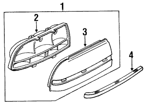 Sunbird TAIL LAMPS