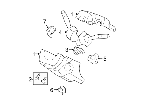 Electrical/Anti-Theft Components for 2008 Ford Escape #2