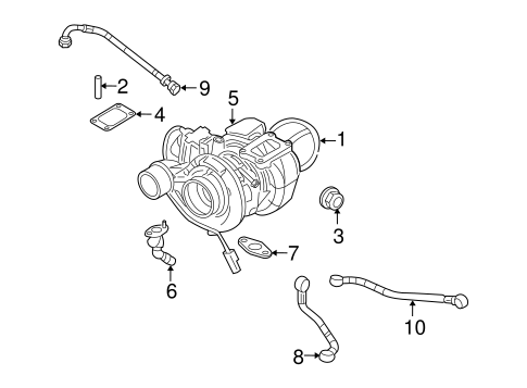 3500 TURBOCHARGER & COMPONENTS