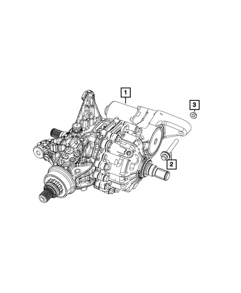 Rear Axle Assembly for 2015 Jeep Renegade #0