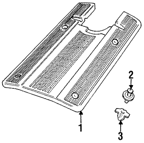 XJ12 ENGINE APPEARANCE COVER