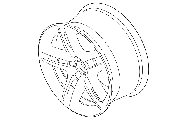 AR3Z-1007-B Деталь WHEEL, ALLOY