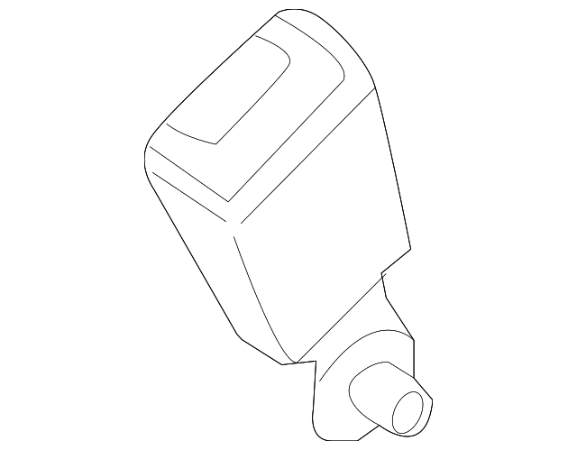 BK2Z-6160044-B Деталь BUCKLE END