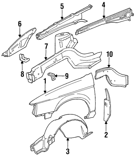 Taurus FENDER & COMPONENTS