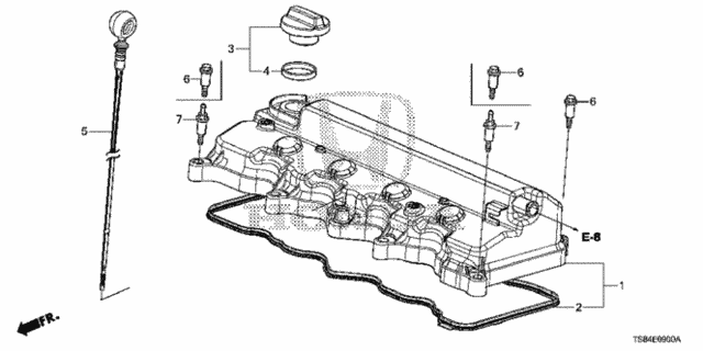 Cylinder Head Cover (1.8L) for 2012 Honda Civic #1