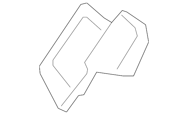 31363714 Деталь LOUVER, LEFT