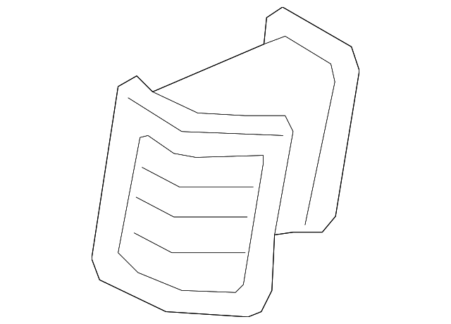 31469793 Деталь LOUVER, RIGHT