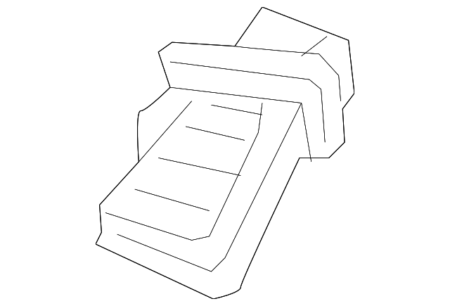 31363722 Деталь LOUVER, RIGHT