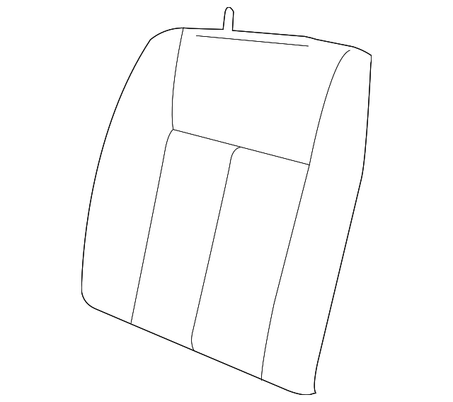 1RR78XDVAA Деталь SEAT BACK COVER, RIGHT