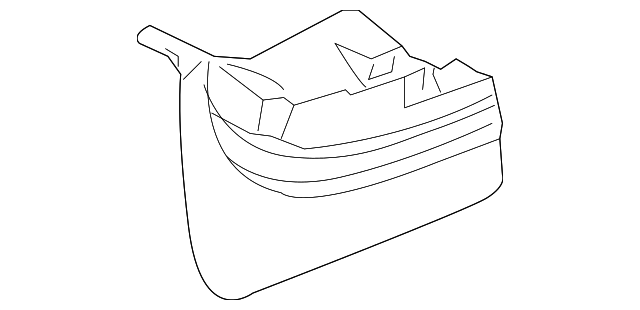 955-505-547-00 STONE DEFLECTOR, LEFT