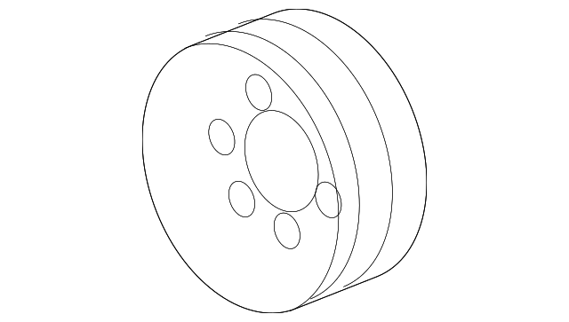 LR067312 Деталь CRNKSHFT PULLEY