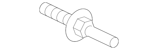 LR014198 Деталь OIL INLET TUBE STUD