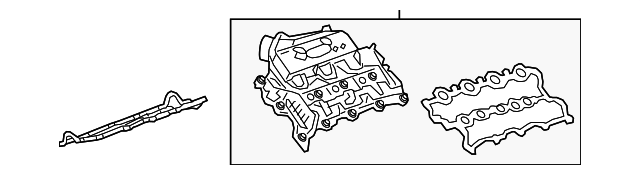 LR073585 Деталь INTAKE MANIFOLD, LEFT