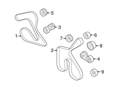 Mustang BELTS & PULLEYS