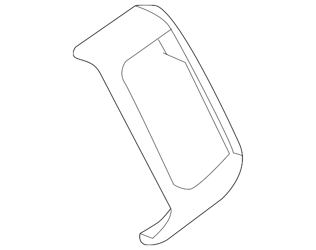LR042953 Деталь FINISH PANEL, RIGHT