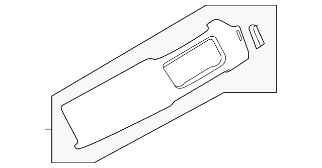 LR044638 Деталь CENTER PANEL