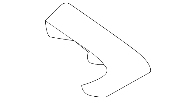 LR057387 Деталь BEZEL, LEFT