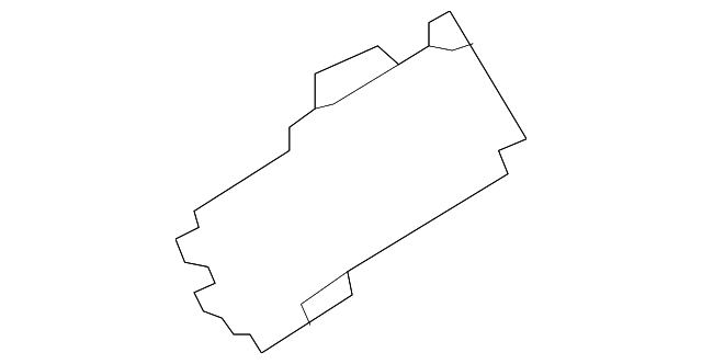 LR044688 Деталь TRIM MOLDING, RIGHT