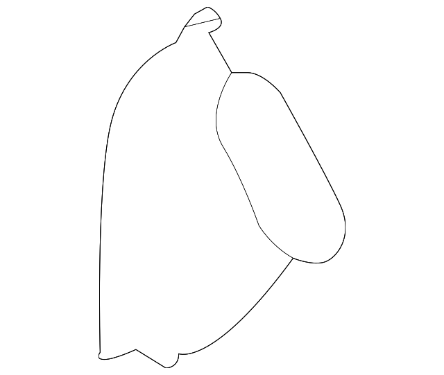 LR044552 Деталь SIDE PANEL, LEFT