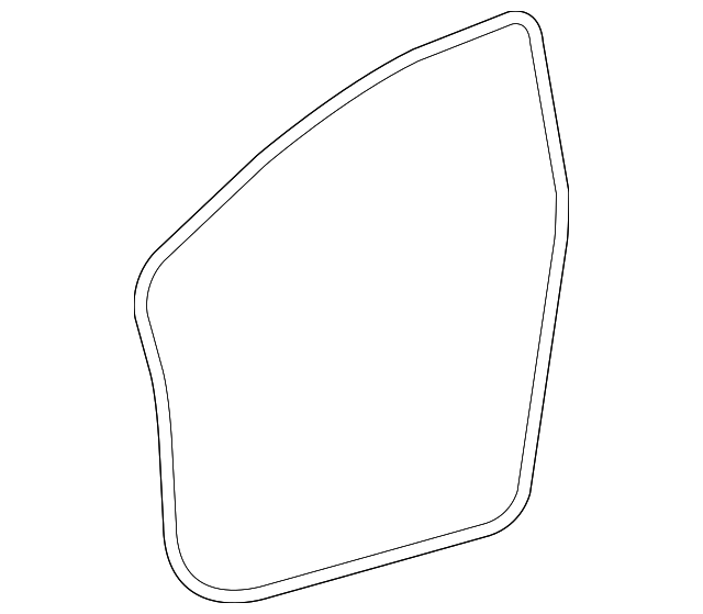 19184761 Деталь FRONT DOOR TRIM, RIGHT