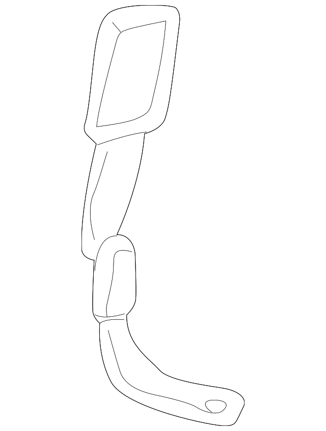 88952194 Деталь BUCKLE, LEFT