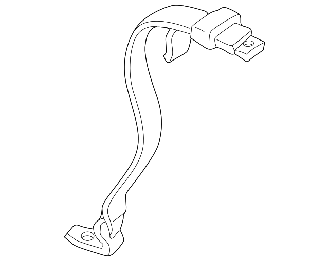 88955001 CENTER SEAT BELT