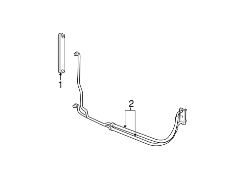 Alero TRANS OIL COOLER