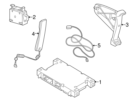 XC60 COMMUNICATION SYSTEM COMPONENTS