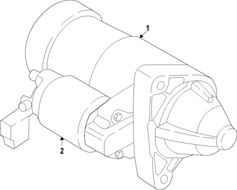 Starter for 2019 Mazda 6 #3