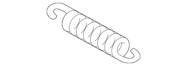 30740343 Деталь SILL MOLDING SPRING