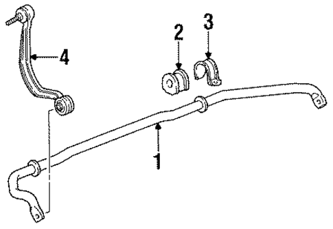 911 STABILIZER BAR & COMPONENTS
