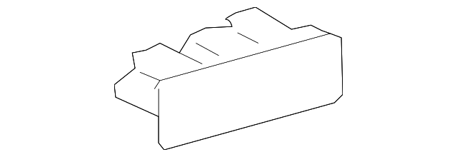 19184947 Деталь LOWER COVER, LEFT