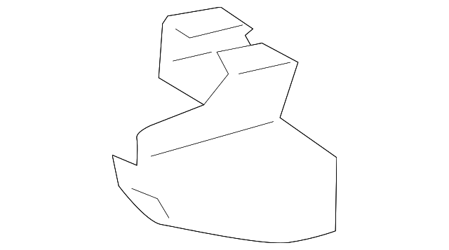 19185037 Деталь TRACK END CAP, LEFT