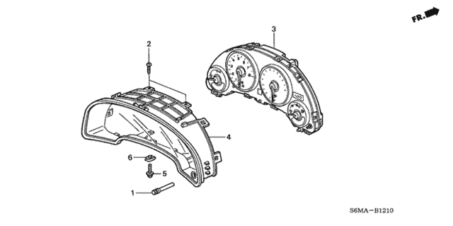 Meter Components for 2006 Acura RSX #0
