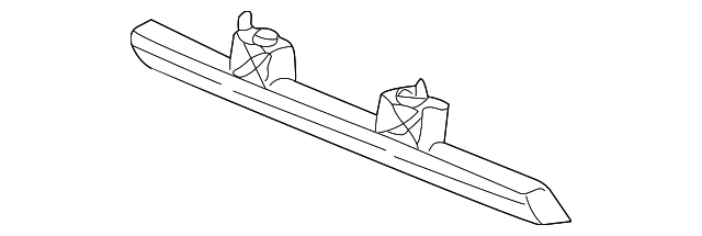 F85Z17B749AA BUMPER COVER BRACKET