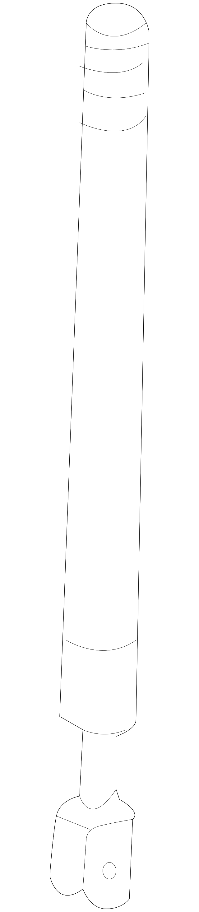 C2C2895 Деталь SUPPORT CYLINDER, RIGHT