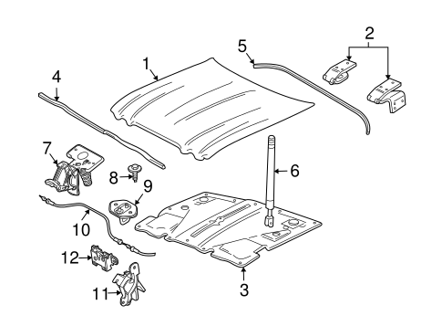 Vanden Plas HOOD & COMPONENTS