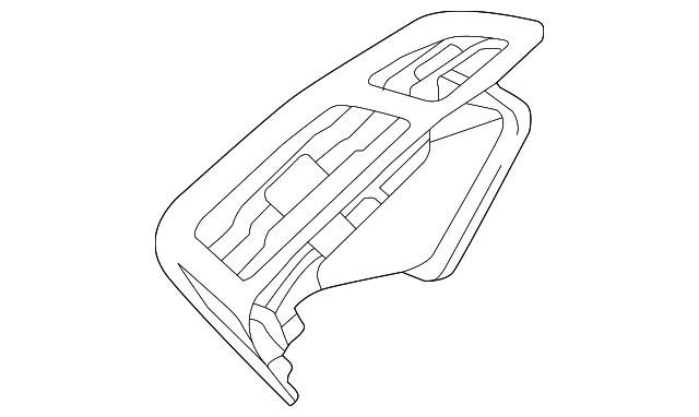 CV6Z-19893-EA Деталь VENT LOUVER, RIGHT