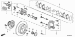 Caliper Set, Rear Caliper Set, Rear